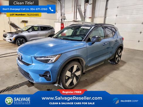 Used 2023 Volvo XC40 Recharge Ultimate AWD/4WD image 1