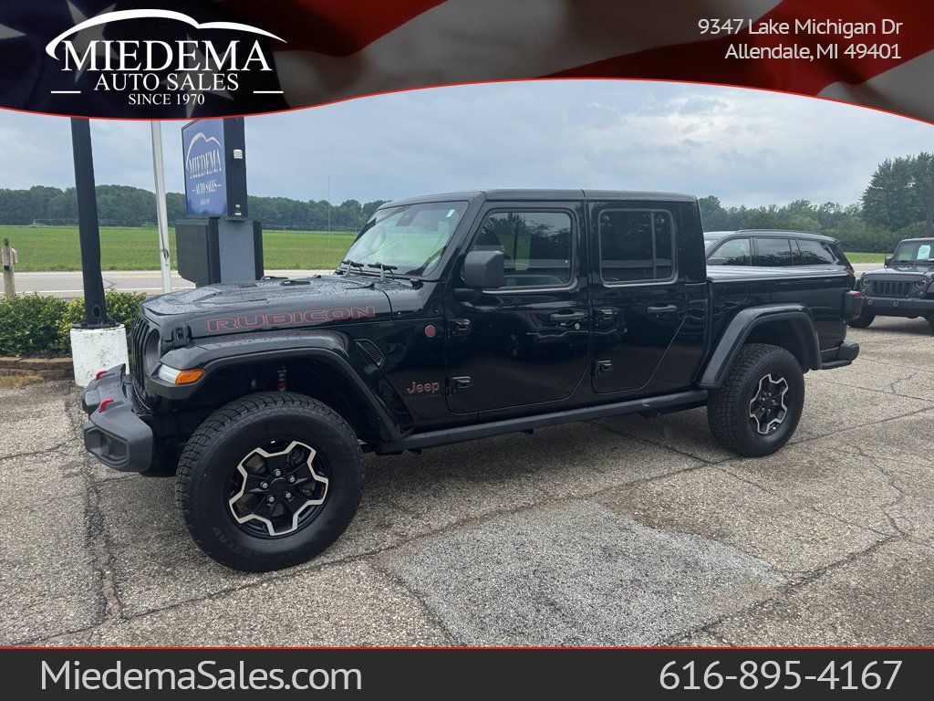 Used 2021 Jeep Gladiator Rubicon w/ Dual Top Group AWD/4WD image 1