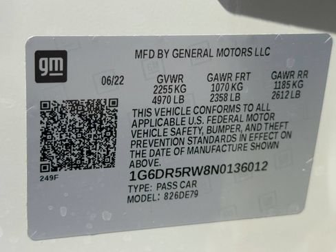 Used 2022 Cadillac CT5 V w/ Cold Weather Package RWD image 28