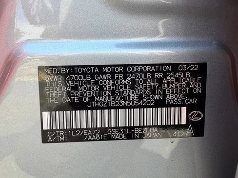 Used 2022 Lexus IS 350 F Sport w/ Accessory Package RWD image 35