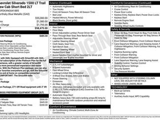 Used 2022 Chevrolet Silverado 1500 LT Trail Boss w/ Protection Package AWD/4WD video 2