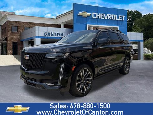 Used 2021 Cadillac Escalade Sport w/ Driver Assist Tech Package AWD/4WD image 1