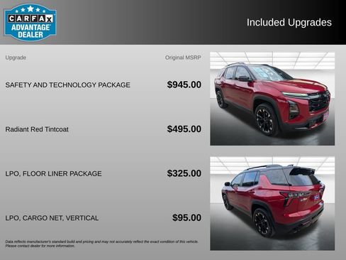 Used 2026 Chevrolet Equinox RS w/ Safety and Technology Package FWD image 3