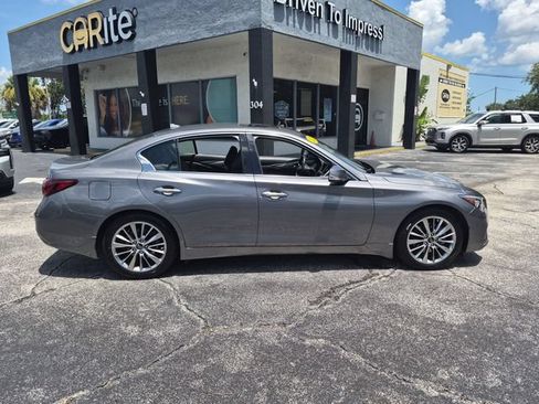Used 2022 INFINITI Q50 Luxe w/ Cargo Package RWD image 4