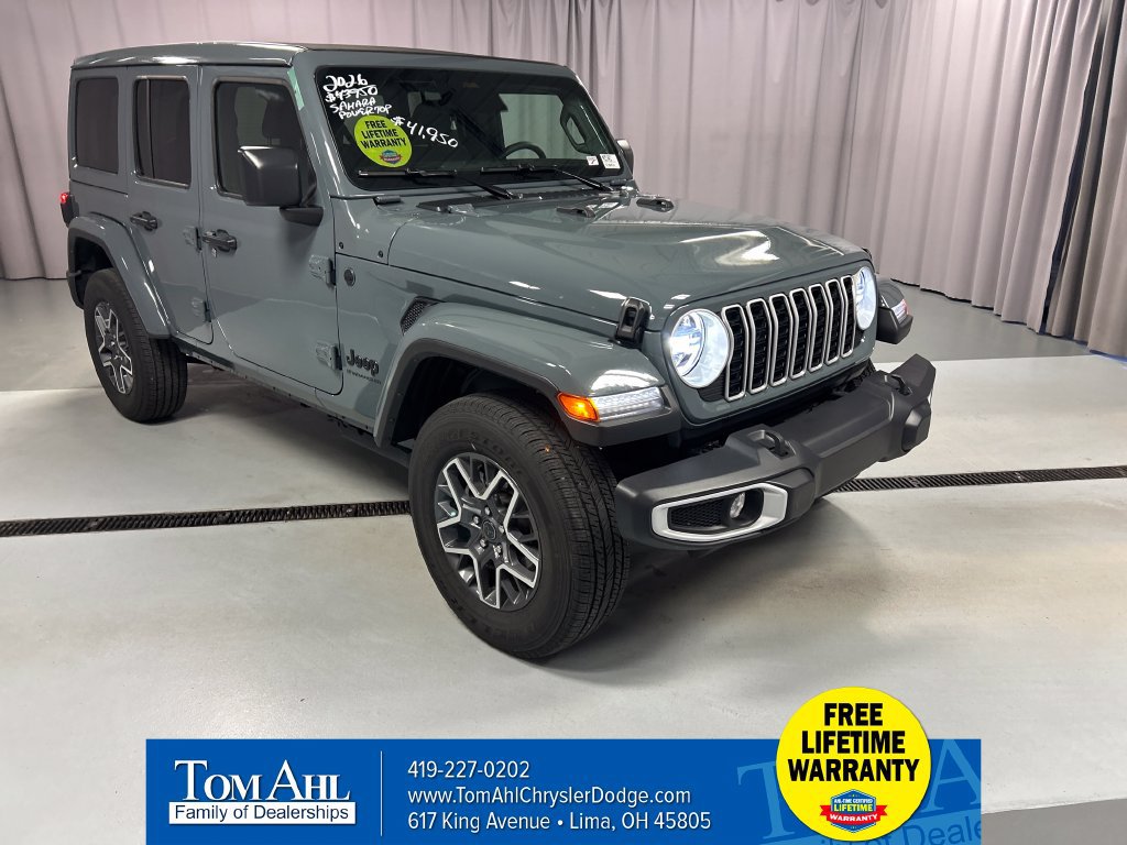 Used 2026 Jeep Wrangler Unlimited Sahara AWD/4WD 360° Tour