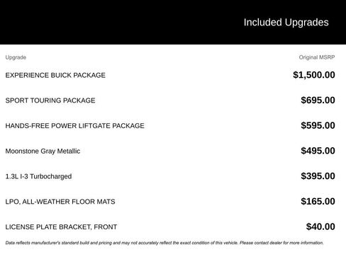 Used 2023 Buick Encore GX Select w/ Experience Buick Package image 2