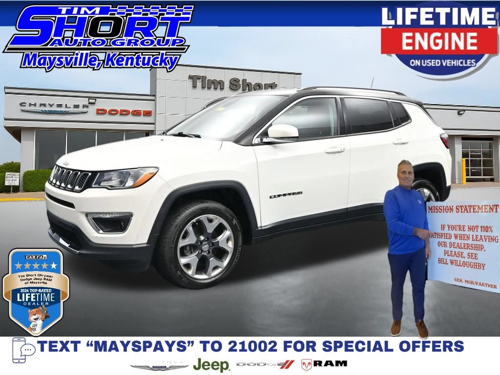 Used 2020 Jeep Compass Limited AWD/4WD 360° Tour