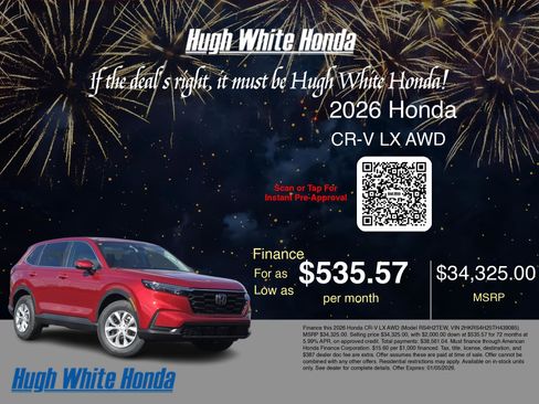 New 2026 Honda CR-V LX image 7