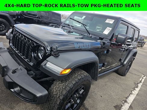 Used 2025 Jeep Wrangler Unlimited Sport S 4xe image 1