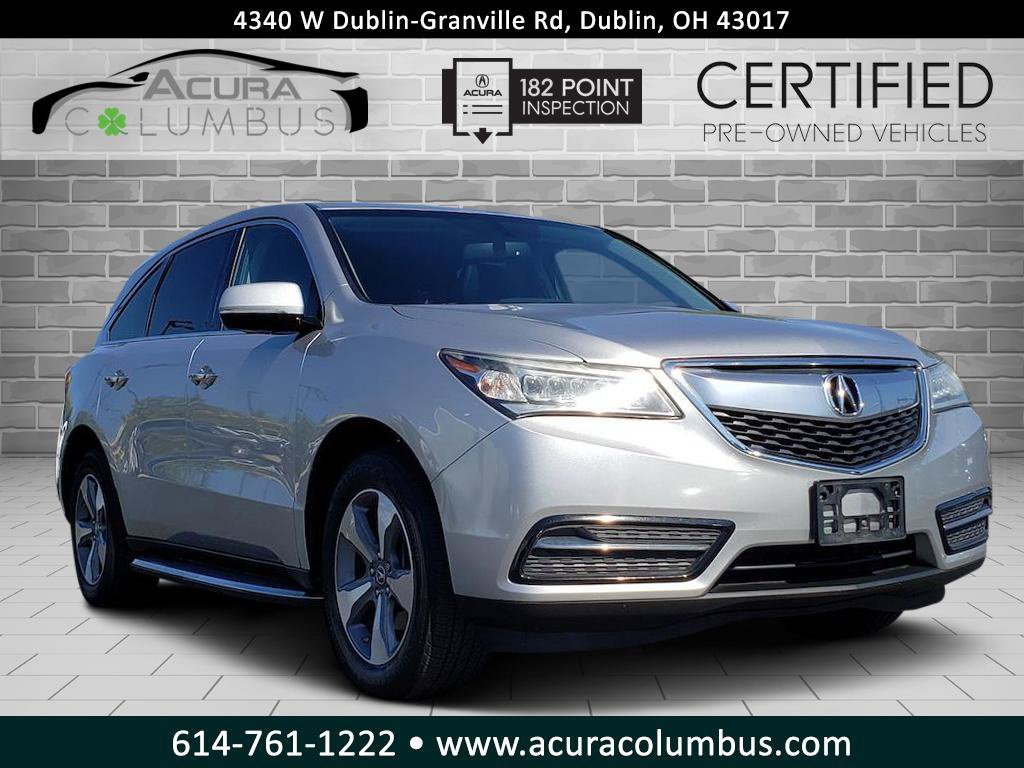 Used 2015 Acura MDX SH-AWD 360° Tour