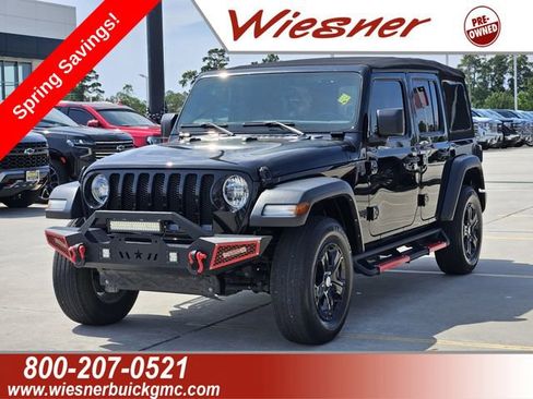 Used 2022 Jeep Wrangler Unlimited Sport AWD/4WD image 1