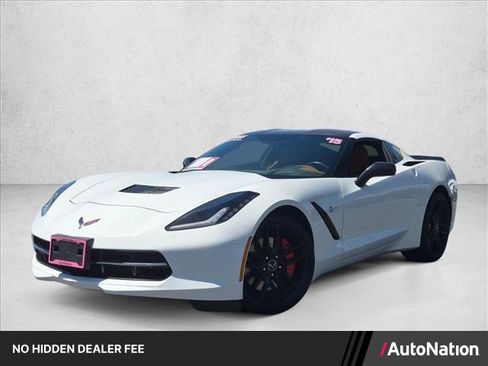 Used 2015 Chevrolet Corvette Stingray Coupe w/ 3LT Preferred Equipment Group RWD image 1