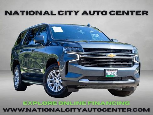 Used 2021 Chevrolet Tahoe LT w/ Max Trailering Package image 1