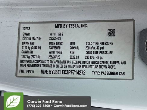 Used 2023 Tesla Model 3 Performance AWD/4WD image 32