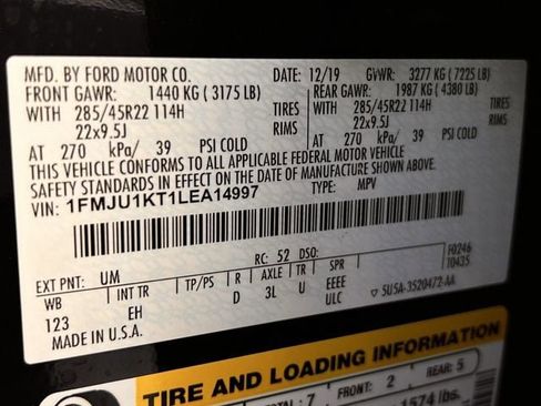 Used 2020 Ford Expedition Limited w/ Special Edition Package image 37