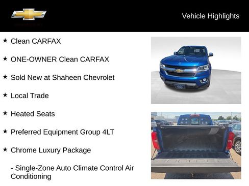 Used 2019 Chevrolet Colorado LT w/ Luxury Package, Chrome AWD/4WD image 19