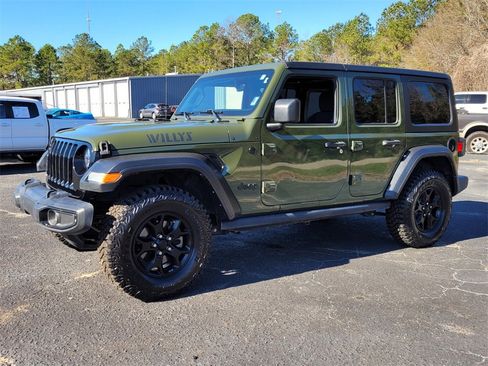 Used 2021 Jeep Wrangler Unlimited Willys image 3