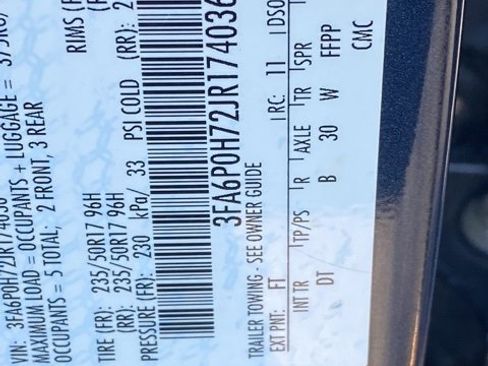 Used 2018 Ford Fusion SE w/ Fusion SE Technology Package image 5