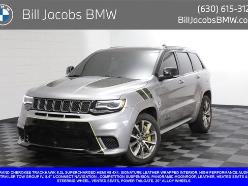 Used 2018 Jeep Grand Cherokee Trackhawk AWD/4WD image 1