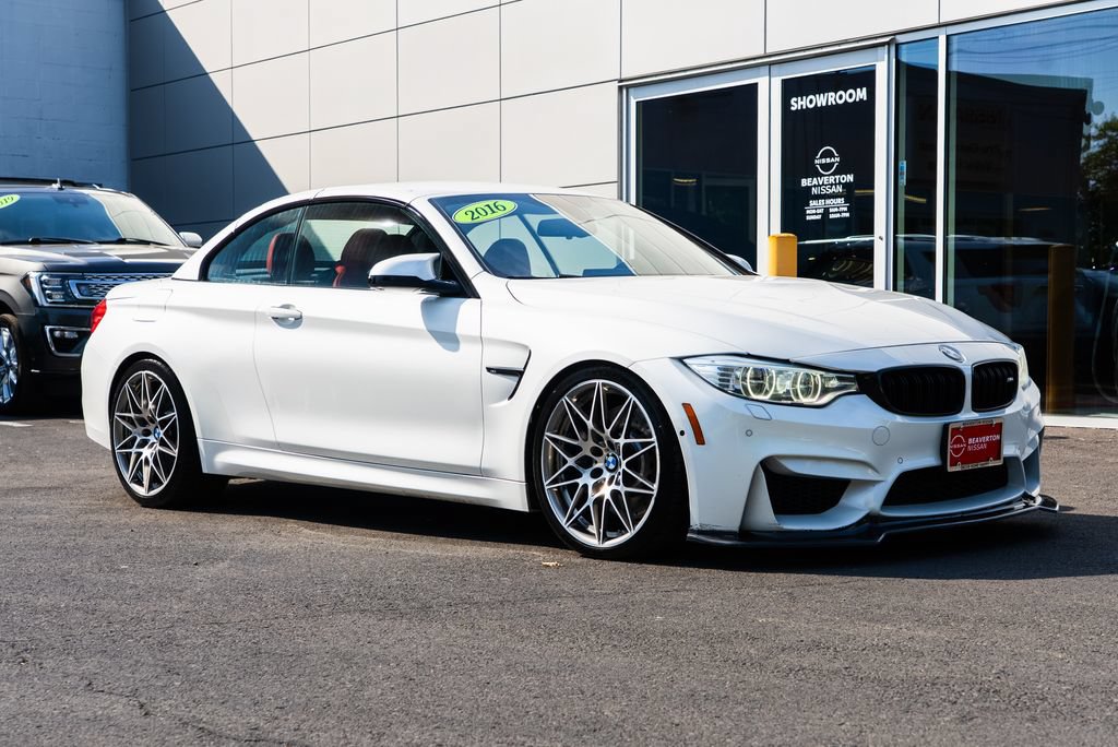 Used 2016 BMW M4 Convertible RWD image 1