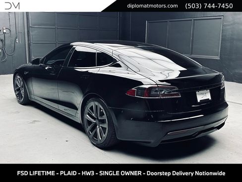 Used 2021 Tesla Model S Plaid AWD/4WD image 4