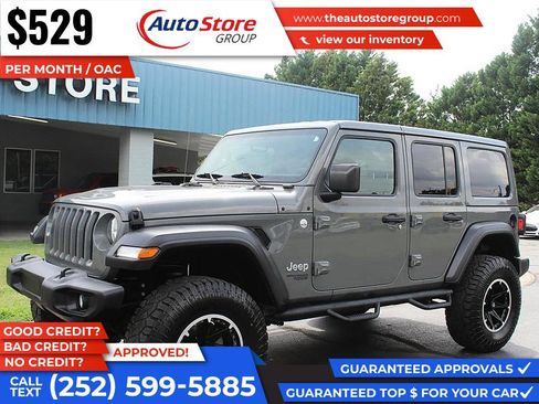 Used 2019 Jeep Wrangler Unlimited Sport S AWD/4WD image 2