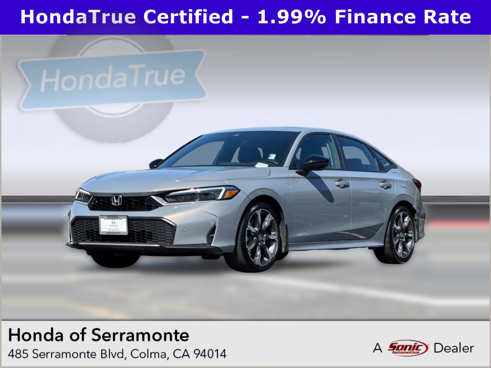 Used 2025 Honda Civic Sport Touring image 1