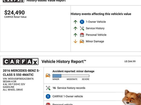 Used 2016 Mercedes-Benz S 550 4MATIC Sedan image 24