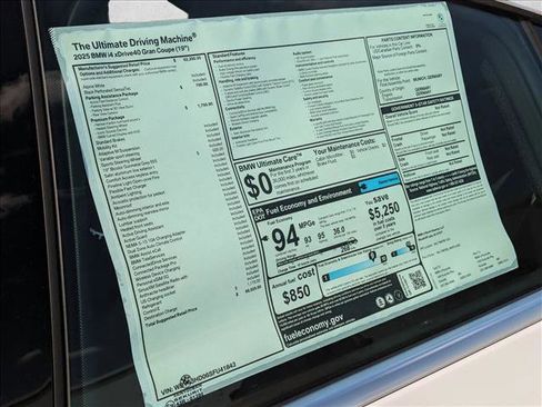 Certified 2025 BMW i4 xDrive40i w/ Premium Package image 19