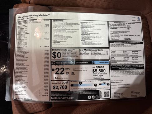 New 2027 BMW X7 xDrive40i w/ Executive Package AWD/4WD image 26