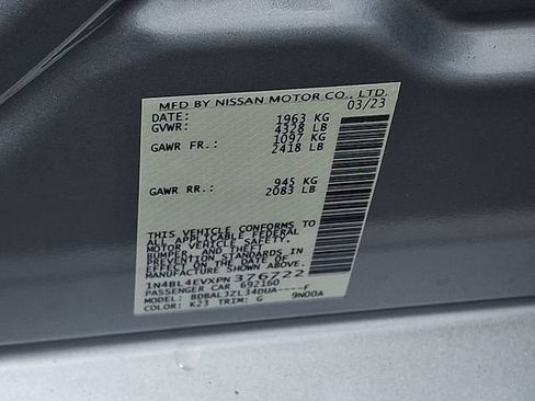 Used 2023 Nissan Altima 2.5 SL FWD image 23