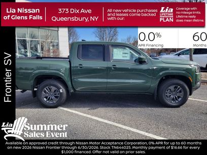 New 2026 Nissan Frontier SV w/ SV Convenience Package