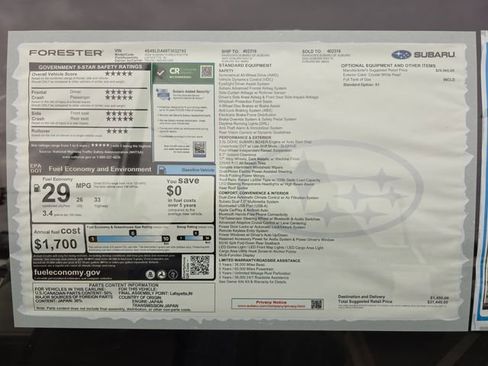 New 2026 Subaru Forester image 29