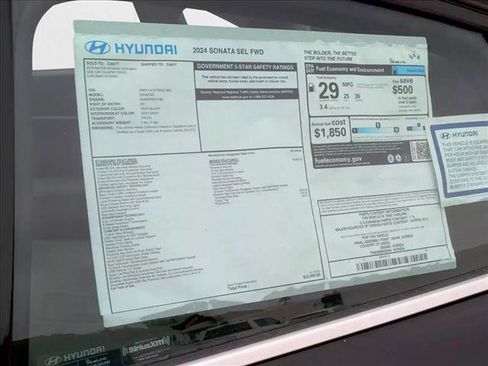 New 2024 Hyundai Sonata SEL w/ Convenience Package image 18