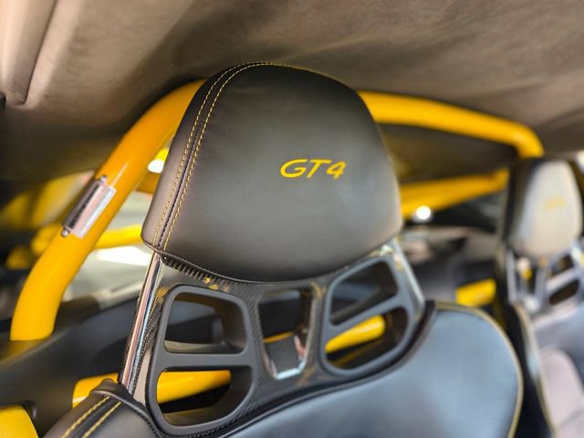 Used 2016 Porsche Cayman GT4 w/ Sport Chrono Package RWD image 28