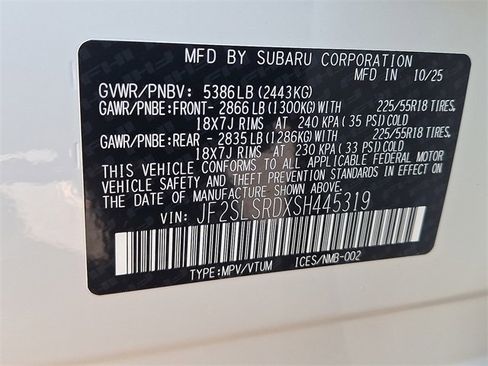 New 2025 Subaru Forester Limited image 10