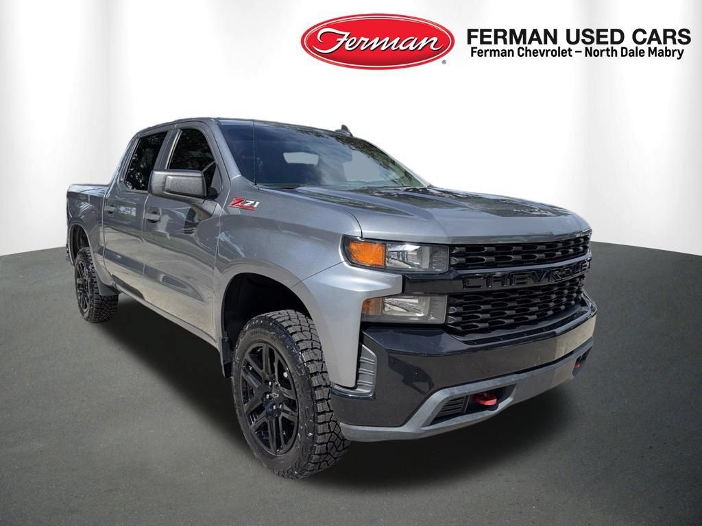 Used 2021 Chevrolet Silverado 1500 Custom Trail Boss AWD/4WD image 1