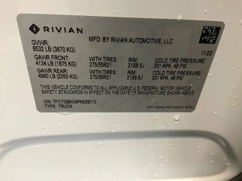 Used 2023 Rivian R1T Adventure image 6