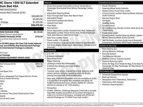 Used 2017 GMC Sierra 1500 SLT w/ SLT Premium Package image 5