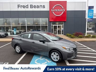 New 2025 Nissan Versa S w/ Trunk Package