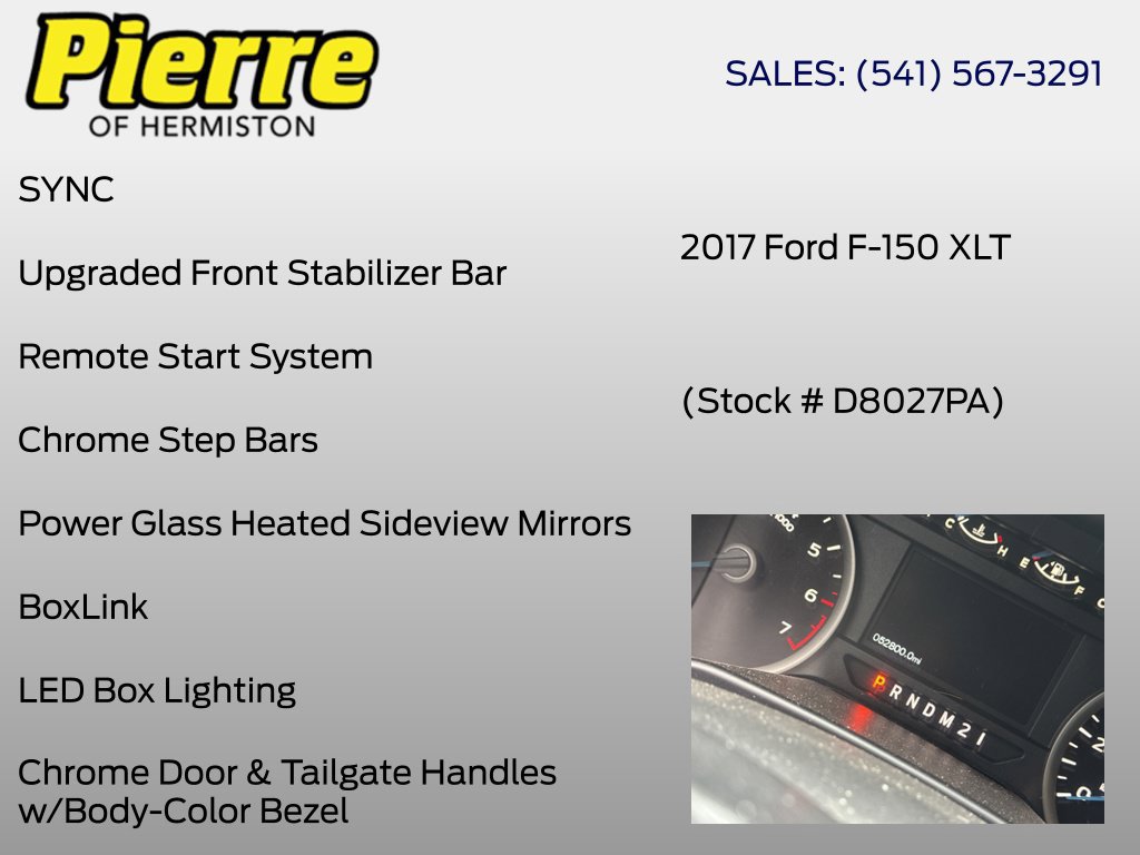 Used 2017 Ford F150 XLT w/ Equipment Group 302A Luxury AWD/4WD image 10