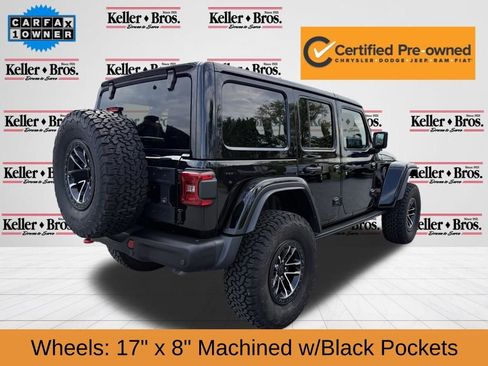 Certified 2024 Jeep Wrangler Unlimited Rubicon AWD/4WD image 7
