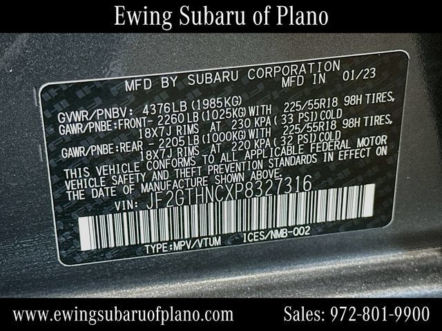 Used 2023 Subaru Crosstrek 2.5i Limited AWD/4WD image 33