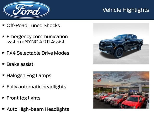 New 2026 Ford Ranger XL w/ FX4 Off-Road Package AWD/4WD image 8