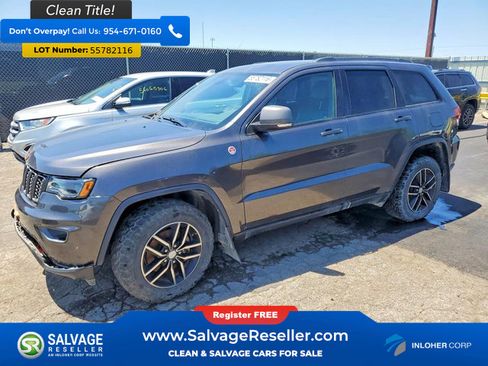 Used 2017 Jeep Grand Cherokee Trailhawk w/ Trailhawk Luxury Group AWD/4WD image 1