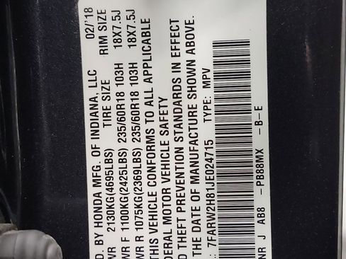 Used 2018 Honda CR-V EX-L image 33