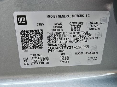 New 2026 Chevrolet Silverado 3500 LT w/ All Star Edition image 22