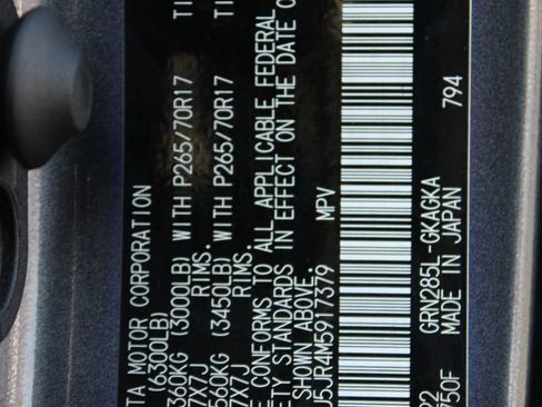 Used 2021 Toyota 4Runner SR5 w/ Wilderness Package (TMS) AWD/4WD image 10