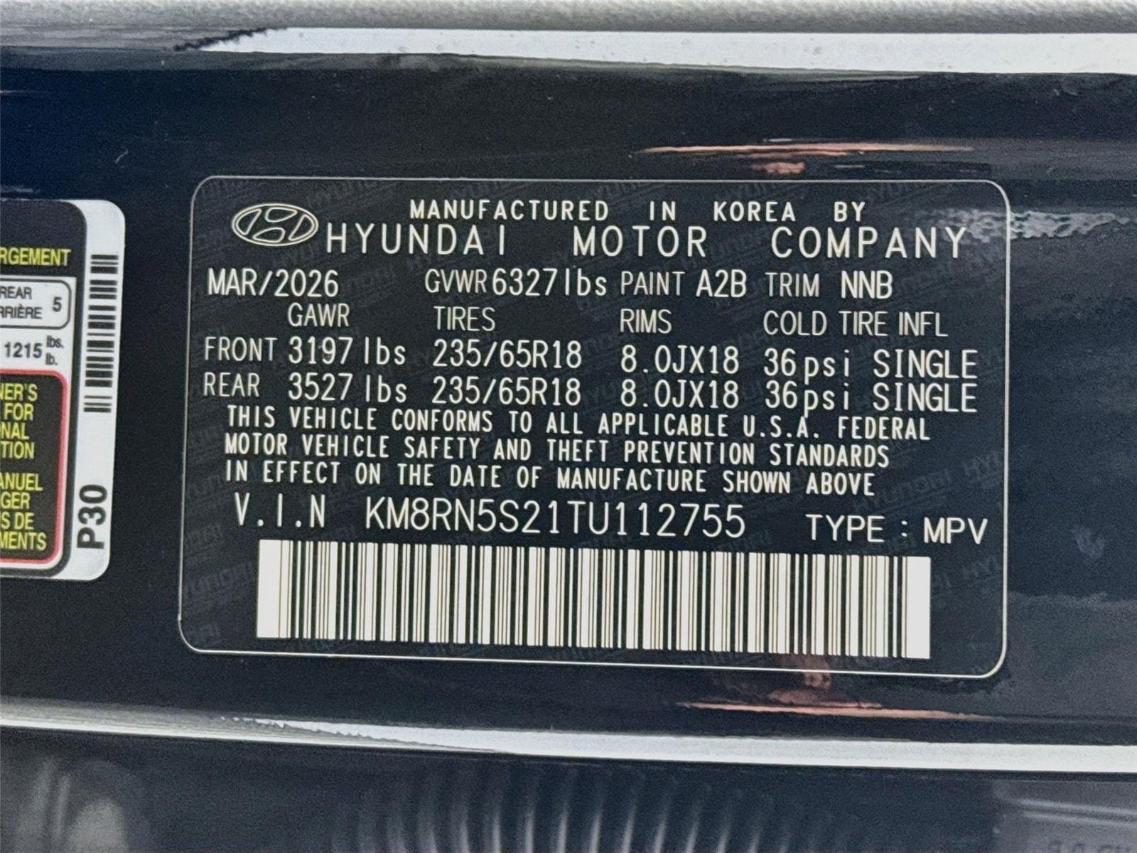 Certified 2026 Hyundai Palisade SEL FWD image 33