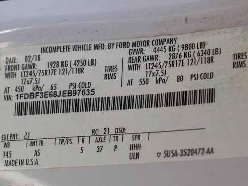 Used 2018 Ford F350 XL w/ Power Equipment Group image 42